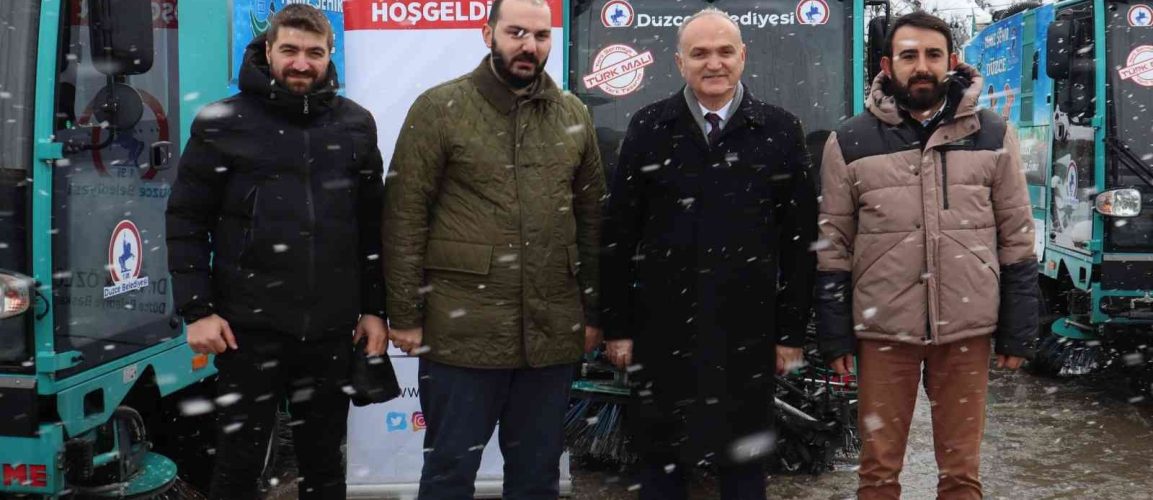 Düzce Municipality’s cleaning fleet is getting stronger