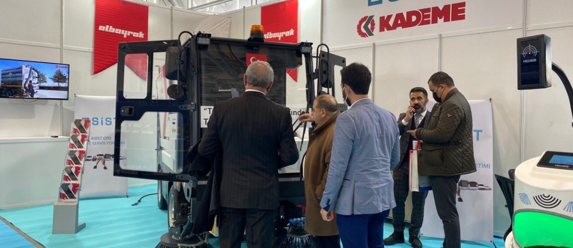 Stage tools exhibited at Clean Eurasia Expo
